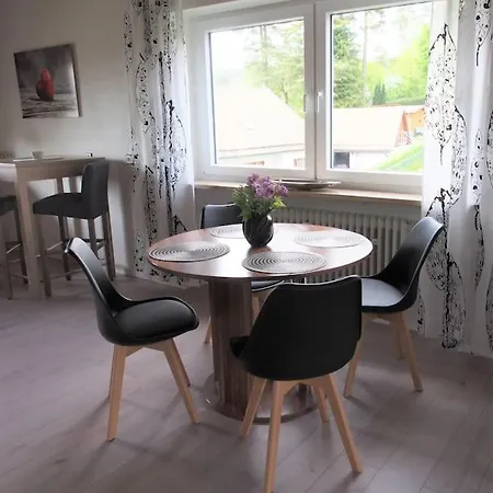 Ferienwohnung Gartenrast Lägenhet Flossenburg